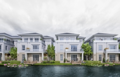 Thông báo về nhà ở hình thành trong tương lai đủ ĐK được bán, cho thuê mua công trình Khu Biệt thự đảo Đông - Magnonia tại Ecogarden